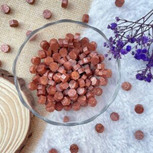 Wax Seal Beads (Copper) [50 BEADS]