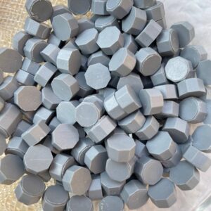 Wax Seal Beads (Grey) [50 BEADS]