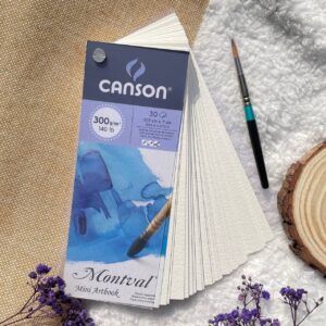Canson 300gsm Mini Artbook Watercolour Paper