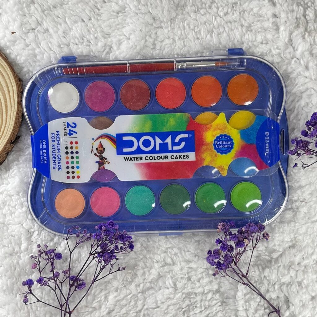 DOMS Water Color Cakes 36 Shades (23 mm) – Calligraphy Stylez
