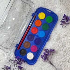 DOMS Water Color Cakes 12 Shades (23 mm)