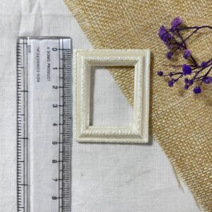 Resin Frame – Rectangle (Set of 2) [5×3.5 cm]