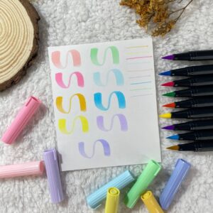 Tombow Dual Brush Pen Set(Pastel)