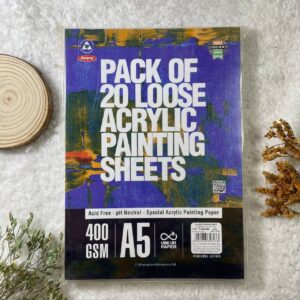 Acrylic Painting Loose Sheets – A5 (400gsm)