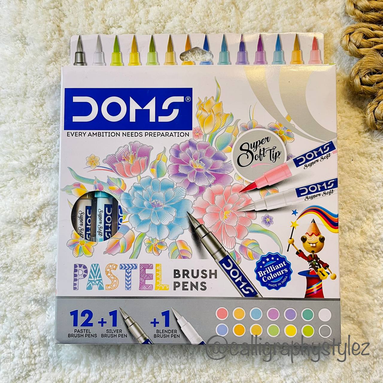 Doms Brush Pens (Pastel) – Calligraphy Stylez