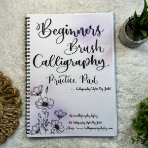Beginners Brush Calligraphy Practice Pad (Large Tip)